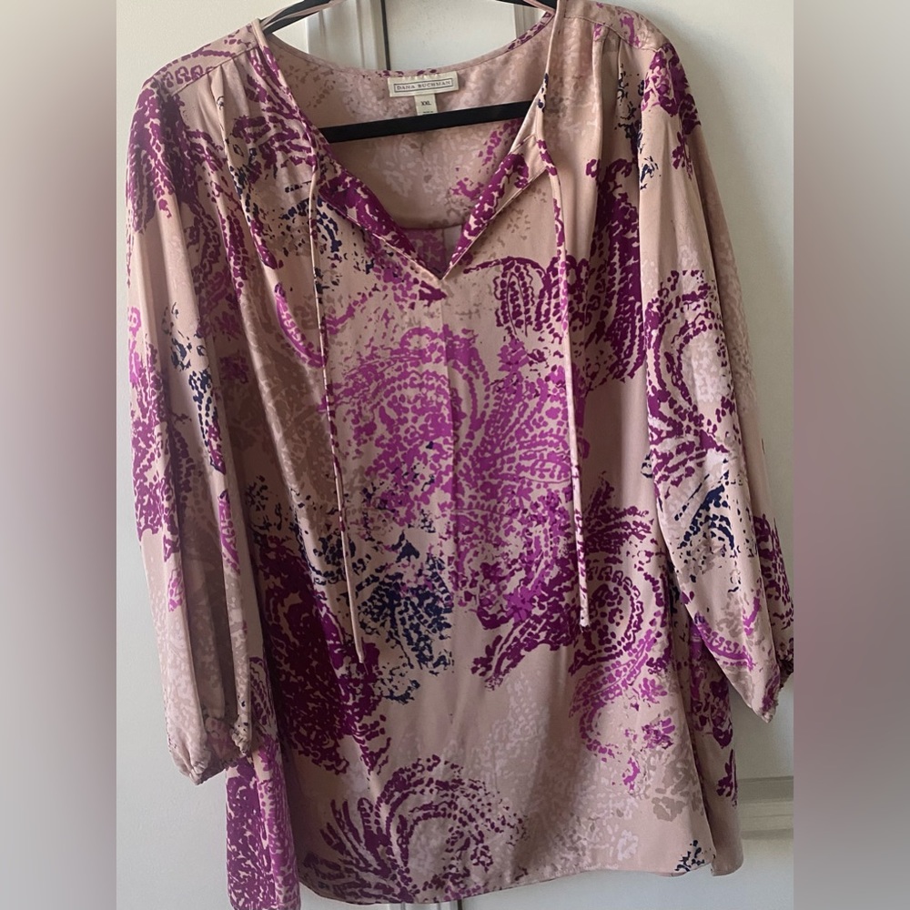Dana Buchman blouse. Brand new never worn. Size XXL